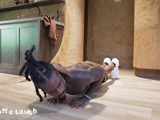 HiKey Teaches Charlotte Lavish U Catch Greater amount Ass with Hottie