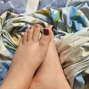 Cute feet and toes