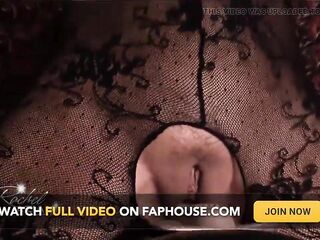 Rachel rides sybian into outstanding climax