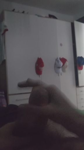 My girlfriend films me masturbating!