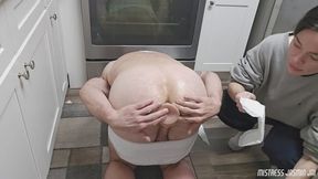 Mistresses maxi pad punishment