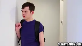 Stepdad and StepSon Enjoy Intimate Gay Sex When Stepmom's Away