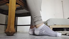 Milah Highly Arched Feet show in sexy socks