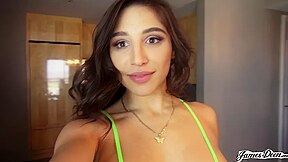 Behind The With Thick Ass Latina Babe - Abella Danger And James Deen