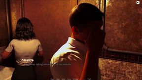 Bright Lord Part 12 Stepsis Emily Blowjob in the Motel Bathroom