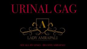 URINAL GAG - Golden Shower - Natursekt - Piss - Toilet Slave
