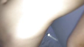 BEING THIS CUTE CAN'T BE LEGAL: sweetest bunny shows off tail, tits and tongue
