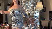Silver Disco Ball Boudoir ✨ NYE Photoshoot You Can Do at Home