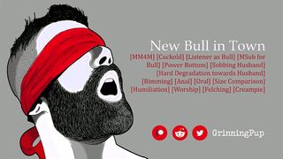 Grinning Pup dominates his husband while degrading him in kinky audio