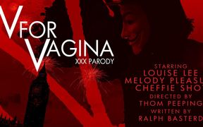 V for Vagina - VR Parody - Louise Lee and Melody Pleasure