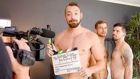 Ryan Jordan Julian David Heat Up as Neighbors in Wild threesome—TinyGays 18+