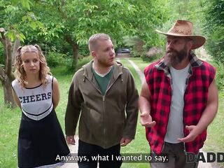DADDY4K. Surprise sex with Dad’s biggest jock during the time that the boyfriend is fixing the floor