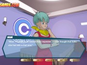 Dragon Ballz - Goku and Vegeta DP fuck with Bulma