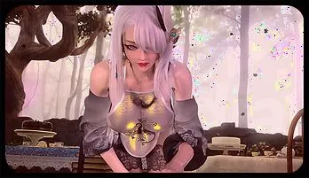 Busty 3D Domme Seduces Petite Sub in Steamy Animated Encounter