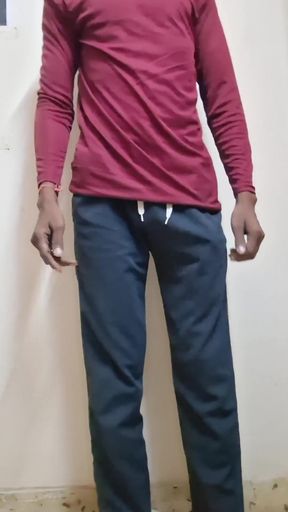 Teen Boy Ass Playing at Home