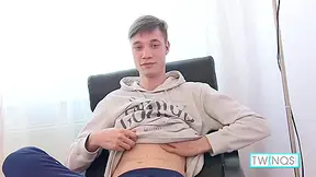 Boy Toy - Blonde Skinny Phoenix Fingers His Asshole