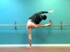 Male ballet practice (without tights!)