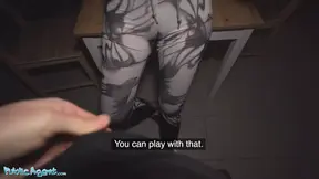Public Sex – Casey the Runner in Tight Leggings Fucked