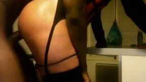Filthy redhead tranny is drooling for my big meaty dick