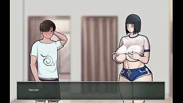 Stepmom Hinata changing clothes - Konoha Milfs part 12