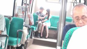 She Was So Hungry For Sex That She Pushed My Cock Into Her Wet Pussy While In The Bus. 2