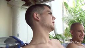 3 straight twinks accept to be sucked by gay