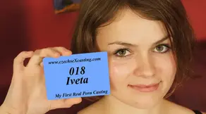 Sweet 18y.o. Iveta and her first porn casting