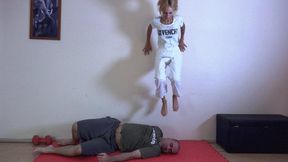 CECILIA - Lethal Karateka Feet - Forget Your Face! - INHUMAN Facestrampling, Facestomping And Facejumping 720p (BONUS THE GOPRO VERSION OF THE CLIP)