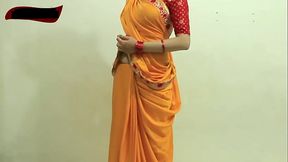 Sexy Girl Saree Tutorial