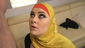 Lusty big boobs babe in a hijab Alexa Bold fucked in the missionary pose