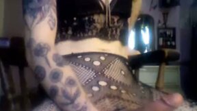 Intense Pleasure and Sensuality: Trans Performer Cumming Multiple Times