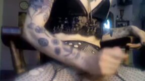 Intense Pleasure and Sensuality: Trans Performer Cumming Multiple Times