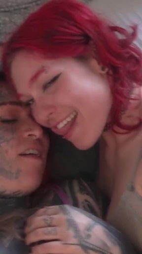 Sharing My Boyfriend with Balea Scarleg - German POV FFM Threesome   Clip 3