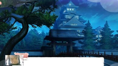 Monster elf milf tramples dude with huge cock in hentai onsen