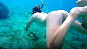 Snorkeling Totally Naked With The Fish And Tourists