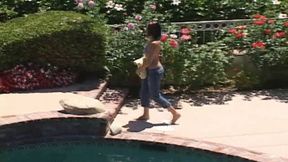 Naudia Strips In The Pool And Sucks Me Off Till I Cum In Her Mouth! (wmv)