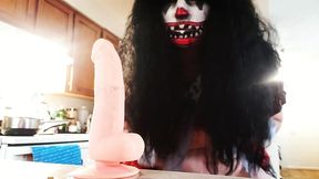 creepy klown cosplay