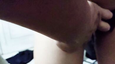 My tiny latina GF teases me in lingerie then I fuck her and cream her raw