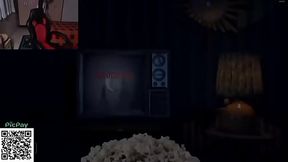 Novinho broxa e calvo mecetando cadeira