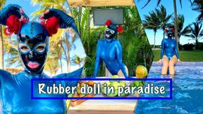 Rubber doll in paradise