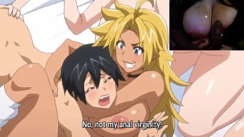 Blonde girl with big tits fucking with everybody in the school - Hentai Energy Kyouka Episode 2 - Hentai with IvyAdventure