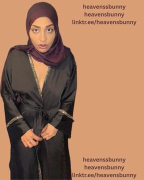 POV: Body Peeks Thru Abaya, SHOCKED Friend is Hard