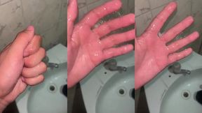 sacando esperma