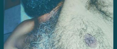 My Body up Close Wearing White Socks