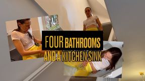 FOUR bathrooms and a Kitchen Sink – Wetlook (4K)