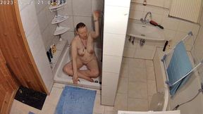 Caught Relaxing in the Shower