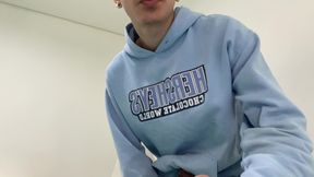 TWINK BOY PLAYING WITH HIS PUSSY TOY