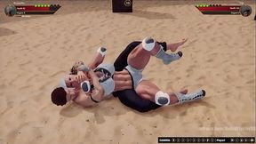 Broadzilla VS Gigi (Naked Fighter 3D)