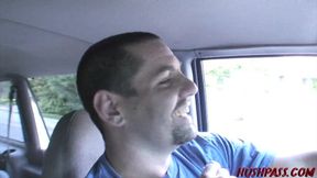 Gianna Michaels fucks in public! This is real!