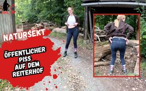 A Piss in the Middle of the Riding Stable.